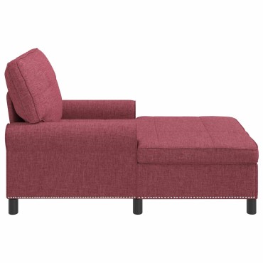 vidaXL Χαλάρωση Κόκκινο ύφασμα 91x157x91cm