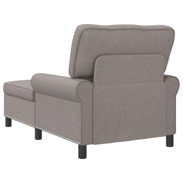 vidaXL Χαλάρωση Taupe ύφασμα 91x157x91cm