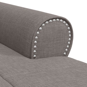 vidaXL Χαλάρωση Taupe ύφασμα 91x157x91cm