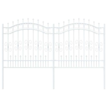 vidaXL Φράχτης Κήπου KAMPEN 240x166cm Mesh Λευκό