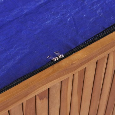 vidaXL Μπαούλο Αποθήκευσης Κήπου 175x50x58cm από Μασίφ Ξύλο Ακακίας 1 τεμ.