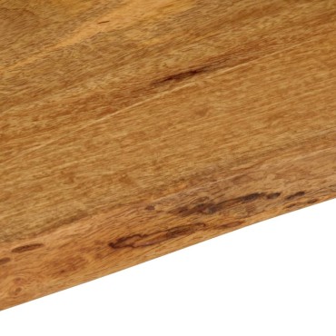 vidaXL Επιφάνεια Τραπεζιού 140x60x3,8cm Live Edge Μασίφ Ξύλο Μάνγκο 1 τεμ.
