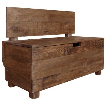 vidaXL Πάγκος 86x40x60cm από Μασίφ Μαόνι 1 τεμ.
