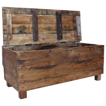 vidaXL Πάγκος 86x40x60cm από Μασίφ Μαόνι 1 τεμ.