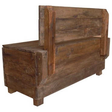 vidaXL Πάγκος 86x40x60cm από Μασίφ Μαόνι 1 τεμ.