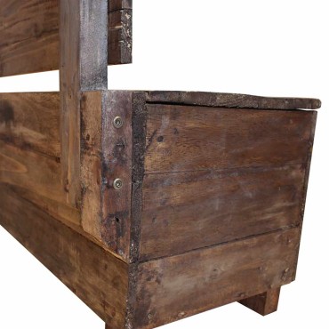 vidaXL Πάγκος 86x40x60cm από Μασίφ Μαόνι 1 τεμ.