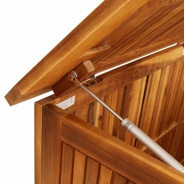 vidaXL Μπαούλο Αποθήκευσης Κήπου 200x50x58cm από Μασίφ Ξύλο Ακακίας 1 τεμ.