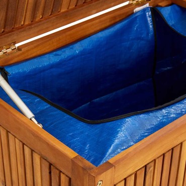 vidaXL Μπαούλο Αποθήκευσης Κήπου 200x50x58cm από Μασίφ Ξύλο Ακακίας 1 τεμ.