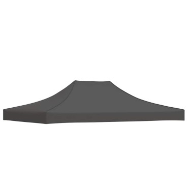 vidaXL Κάλυμμα Τέντας Εκδηλώσεων Ανθρακί 4,5 x 3 μ. 270 γρ/μ²