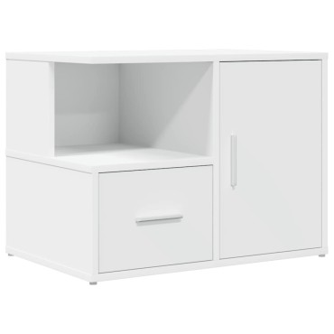 vidaXL Ντουλάπι Γωνιακό Λευκό 160x40x45cm από Επεξ. Ξύλο 1 τεμ.