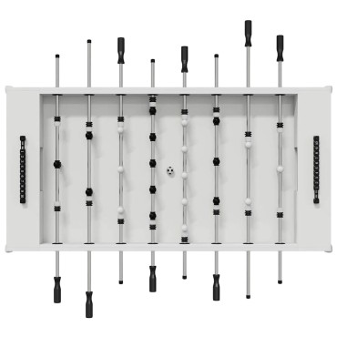 vidaXL Τραπέζι Φουτμπολ Λευκός 146,5 x 74 x 85 εκ. Επεξεργασμένο Ξύλο