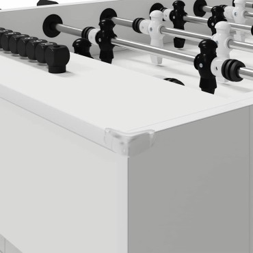 vidaXL Τραπέζι Φουτμπολ Λευκός 146,5 x 74 x 85 εκ. Επεξεργασμένο Ξύλο