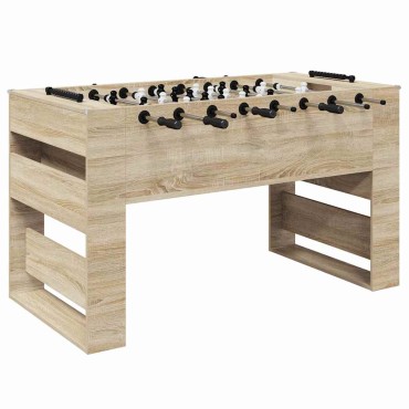 vidaXL Τραπέζι Φουτμπολ Δρύς Sonoma 146,5 x 74 x 85 εκ.