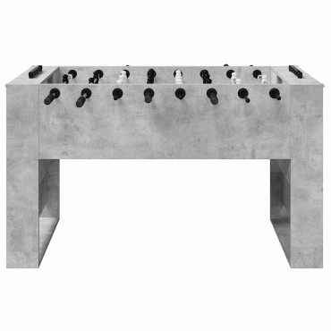 vidaXL Τραπέζι Φουτμπολ Σκυρόχρωμο Γκρι 146,5 x 74 x 85 εκ.