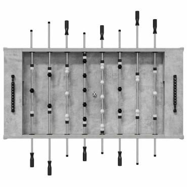 vidaXL Τραπέζι Φουτμπολ Σκυρόχρωμο Γκρι 146,5 x 74 x 85 εκ.