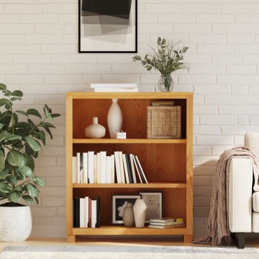 vidaXL Ντουλαπιού με αποθήκευση Καφέ 80x35x95cm Στερεό Ξύλο Δρυός 1 τεμ.