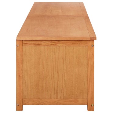 vidaXL Κουτί αποθήκευσης 150x45x45cm Στερεό Ξύλο Δρυός 1 τεμ.