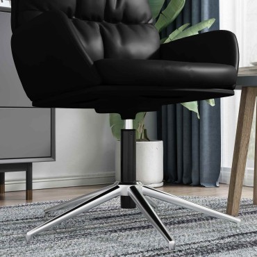 vidaXL Κύλινδρος Αερίου Καρέκλας Γραφείου Μαύρο 14 cm Σίδερο