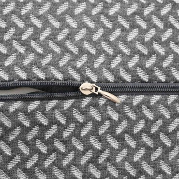 vidaXL Μαξιλάρι Γονάτου Μονόχρωμο Γκρι 26 x 21,5 x 15 εκ. Αφρός Μνήμης