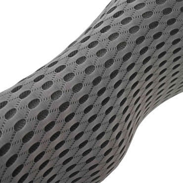 vidaXL Μαξιλάρι πλάτης Γκρι Αφρός Μνήμης 47,5 x 23 x 12 εκ