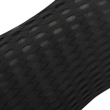 vidaXL Μαξιλάρι πλάτης Μαύρο Αφρός Μνήμης 46 x 24 x 11 εκ