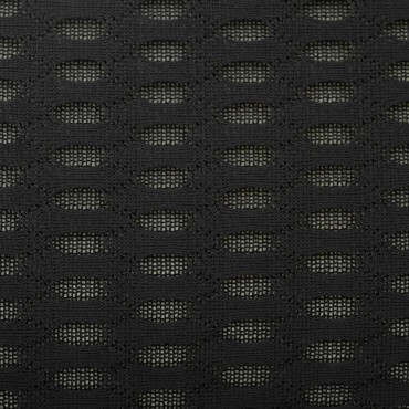 vidaXL Μαξιλάρι πλάτης Μαύρο Αφρός Μνήμης 46 x 24 x 11 εκ