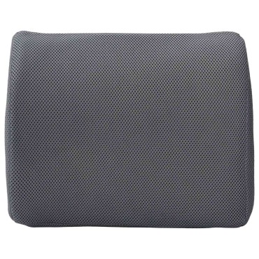 vidaXL Μαξιλάρι πλάτης Γκρι Αφρός Μνήμης 36 x 30 x 12 εκ.