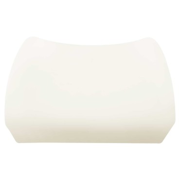 vidaXL Μαξιλάρι πλάτης Μαύρο Αφρός Μνήμης 35,5 x 30 x 12 εκ.