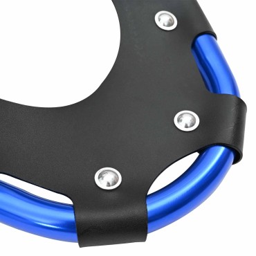 vidaXL 3 ΣΕ 1 Χιονοπέδιλα Μπλε και Μαύρο 53,5 x 21 εκ