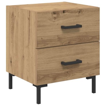 vidaXL Κομοδίνο Artisan Oak 40x35x47,5cm Επεξεργασμένο Ξύλο 1 τεμ.