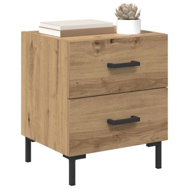 vidaXL Κομοδίνο Artisan Oak 40x35x47,5cm Επεξεργασμένο Ξύλο 1 τεμ.