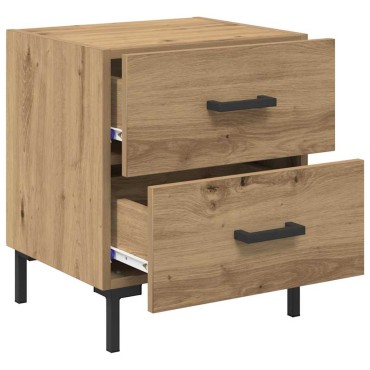 vidaXL Κομοδίνο Artisan Oak 40x35x47,5cm Επεξεργασμένο Ξύλο 1 τεμ.