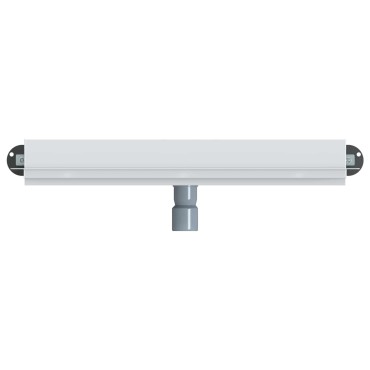 vidaXL Αποχέτευση Ντους Τοίχου Ασημί 60 cm Ανοξείδωτο Ατσάλι 304