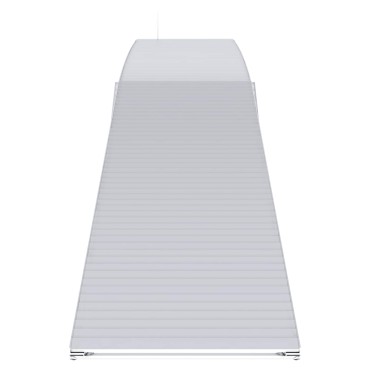 vidaXL Ράμπα Μοτοσικλέτας 680 κιλά 2 pcs Ασημί 205 x 28 x 5 εκ