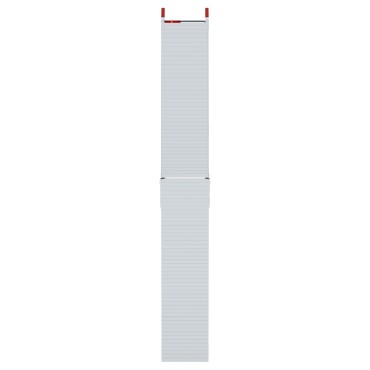 vidaXL Ράμπα Μοτοσικλέτας 680 κιλά 2 pcs Ασημί 205 x 28 x 5 εκ