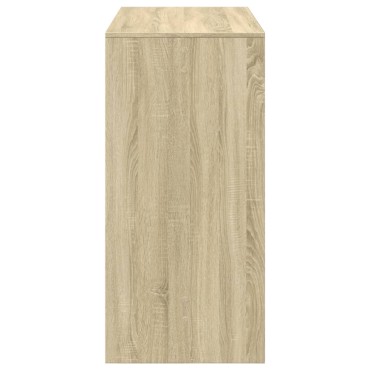 vidaXL Τραπέζι Μπαρ Sonoma Δρυς 102x50x103,5cm Επεξεργ. Ξύλο 1 τεμ.