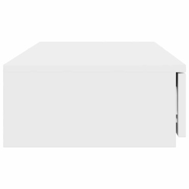 vidaXL Συρτάρια κρεβατιού Λευκό 100x36,5x16,5 εκ 1 τεμ.