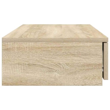 vidaXL Συρτάρια κρεβατιού Δρύς Sonoma 100x36,5x16,5 εκ 1 τεμ.