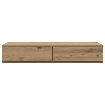 vidaXL Συρτάρια κρεβατιού Artisan Oak 100x36,5x16,5 εκ 1 τεμ.