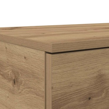 vidaXL Συρτάρια κρεβατιού Artisan Oak 100x36,5x16,5 εκ 1 τεμ.
