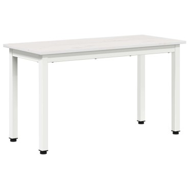 vidaXL παγκάκι Λευκό 80x35x45cm Στερεά ξυλεία πεύκου