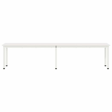 vidaXL παγκάκι Λευκό 200x35x45cm Στερεά ξυλεία πεύκου