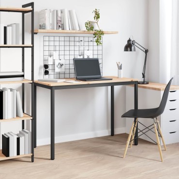 vidaXL Τραπεζαρία Φυσικό 110x55x75cm Στερεά ξυλεία πεύκου 1 τεμ.