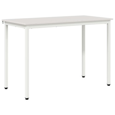 vidaXL Τραπεζαρία Λευκό 110x55x75cm Στερεά ξυλεία πεύκου 1 τεμ.