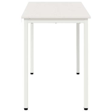 vidaXL Τραπεζαρία Λευκό 110x55x75cm Στερεά ξυλεία πεύκου 1 τεμ.