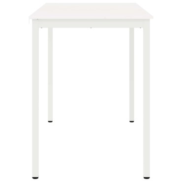 vidaXL Τραπέζι μπαρ Λευκό 150x80x105cm Στερεά ξυλεία πεύκου 1 τεμ.