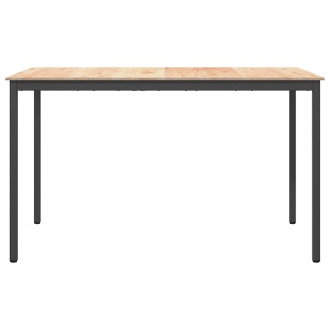 vidaXL Τραπέζι μπαρ Φυσικό 180x90x105cm Στερεά ξυλεία πεύκου 1 τεμ.