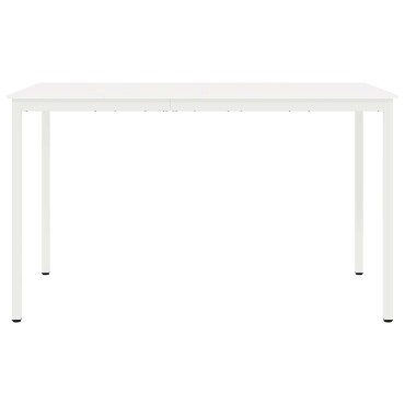 vidaXL Τραπέζι μπαρ Λευκό 180x90x105cm Στερεά ξυλεία πεύκου 1 τεμ.