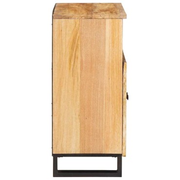 vidaXL Πλαϊνό γραφείο Καφέ 60x33x75cm Στερεό ξύλο μάνγκο