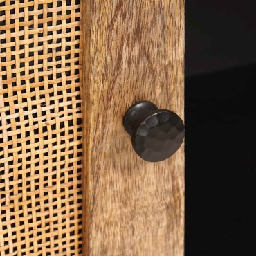 vidaXL Πλαϊνό γραφείο Καφέ 80x33x75cm Στερεό ξύλο μάνγκο
